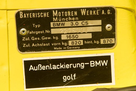 BMW 30 csl 2275030